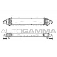 Интеркулер AUTOGAMMA 105632