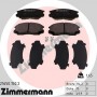 21650.150.2 ZIMMERMANN Комплект гальмівних колодок дисковий гальм