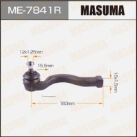 ME-7841R MASUMA Наконечник поперечної кермової тяги