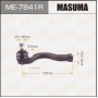 ME-7841R MASUMA Наконечник поперечної кермової тяги