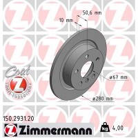 150.2931.20 ZIMMERMANN Гальмівний диск
