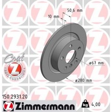 150.2931.20 ZIMMERMANN Гальмівний диск