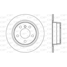 BDR2623.10 OPEN PARTS Гальмівний диск