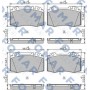 FO 694181 FOMAR Friction Комплект гальмівних колодок дисковий гальм