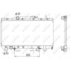 WG1722222 WILMINK GROUP Радіатор охолодження двигуна