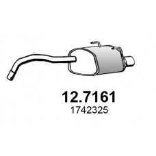 12.7161 ASSO Глушник вихлопних газів кінцевий