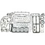 030952-1000 GUARNITAUTO Комплект прокладок двигун