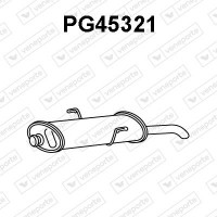 PG45321 VENEPORTE Глушник вихлопних газів кінцевий