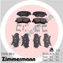 25692.180.2 ZIMMERMANN Комплект гальмівних колодок дисковий гальм