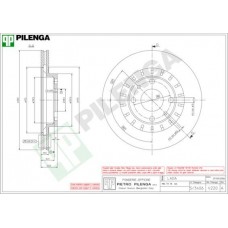 V220 PILENGA Гальмівний диск