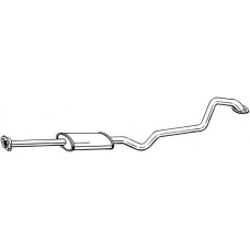 288-093 BOSAL Середній глушник вихлопних газів