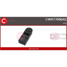 CWR77006AS CASCO Вимикач склопідйомник