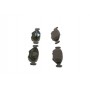 0 986 424 458 BOSCH Комплект гальмівних колодок дисковий гальм