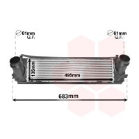 06004466 VAN WEZEL Интеркулер