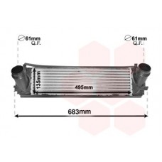 06004466 VAN WEZEL Интеркулер