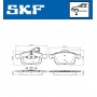 VKBP 80476 E SKF Комплект гальмівних колодок дисковий гальм