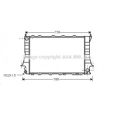 AIA2083 AVA QUALITY COOLING Радіатор охолодження двигуна