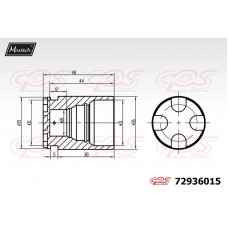 72936015 MAXTECH Поршень корпус скоби гальма