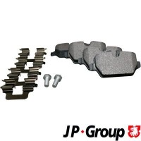 1463700510 JP GROUP Комплект гальмівних колодок дисковий гальм