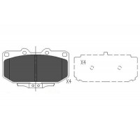 KBP-6536 KAVO PARTS КомплеК т гальмівних колодок, дискове гальмо