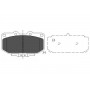 KBP-6536 KAVO PARTS КомплеК т гальмівних колодок, дискове гальмо