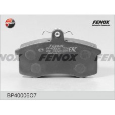 BP40006O7 FENOX Комплект гальмівних колодок дисковий гальм