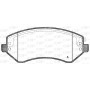 BPA0807.02 OPEN PARTS Комплект гальмівних колодок дисковий гальм