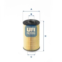 25.163.00 UFI Масляний фільтр