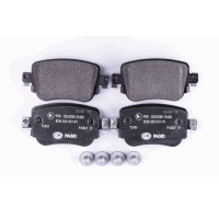 8DB 355 021-911 HELLA Комплект гальмівних колодок дисковий гальм