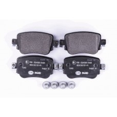 8DB 355 021-911 HELLA Комплект гальмівних колодок дисковий гальм