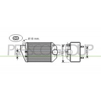 AD017N002 PRASCO Интеркулер
