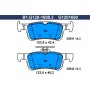 B1.G120-1600.2 GALFER Комплект гальмівних колодок дисковий гальм