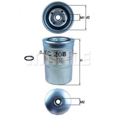 KC 208 MAHLE Паливний фільтр