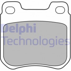 LP1441 DELPHI КомплеК т гальмівних колодок, дискове гальмо