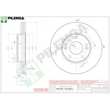 V975 PILENGA Гальмівний диск