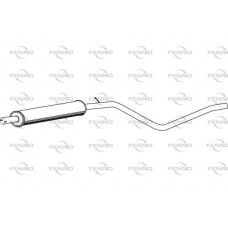 P1904 FENNO Середній глушник вихлопних газів