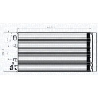 350203826000 MAGNETI MARELLI Конденсатор кондиціонера
