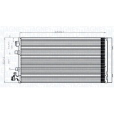 350203826000 MAGNETI MARELLI Конденсатор кондиціонера