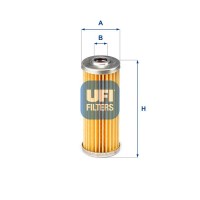 26.683.00 UFI Паливний фільтр