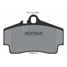 2179203 TEXTAR КомплеК т гальмівних колодок, дискове гальмо