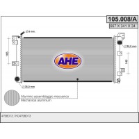 105.008/A AHE Радіатор охолодження двигуна