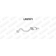 LR07071 VENEPORTE Глушник вихлопних газів кінцевий