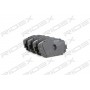 402B0749 RIDEX Комплект гальмівних колодок дисковий гальм