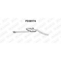 FD30174 VENEPORTE Предглушник вихлопних газів