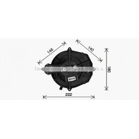 CN8335 AVA QUALITY COOLING Вентилятор салону