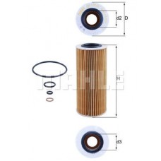 OX 177/3D KNECHT Масляний фільтр