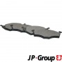 1163602810 JP GROUP Комплект гальмівних колодок дисковий гальм