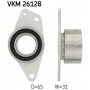 VKM 26128 SKF Паразитный / Ведущий ролик, Зубчастий ремінь