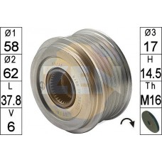 ZN5716 ERA Механізм вільного ходу генератора
