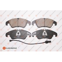 1639377380 EUROREPAR Комплект гальмівних колодок дисковий гальм